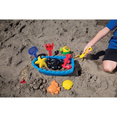 Toysmith Pirate Ship Beach Toys Set   550089208